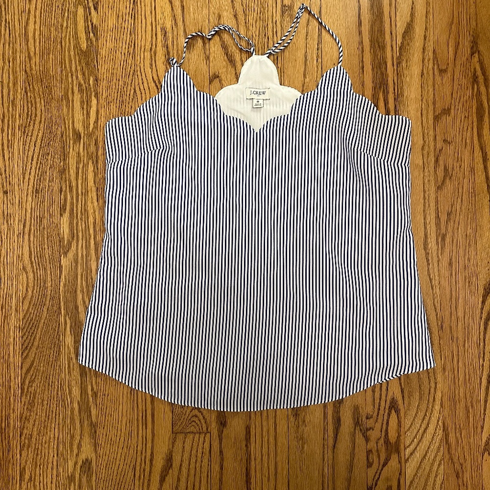 Scalloped cami top